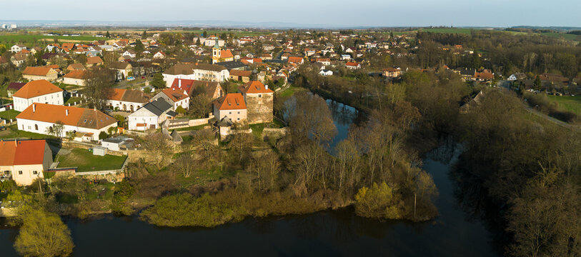 Male&scaron;ov medieval stronghold, the setting of the video game KCD: Deliverance 2