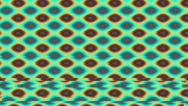 Abstract Patterned Movement Creating Vibrant Warp Field Visuals