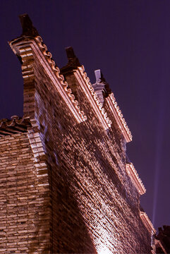 Night view of Wuzhen, Zhejiang Province, China