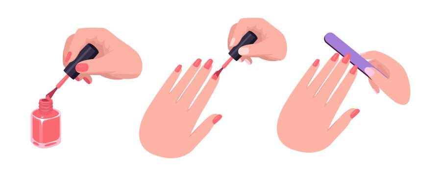 Manicure Nail Painting and Filing Set