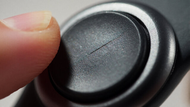 Single SOS button or the interface surface of a wearable bracelet