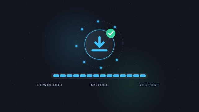 Software Update Download Install Restart Loop