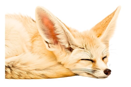 Red Fox Vulpes Vulpes Standing Isolated on White Background, Cute Wild Mammal with Thick Red Fur, Carnivorous Predator in Studio Wildlife Photography