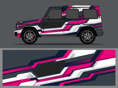 Stylish Sport SUV Side View