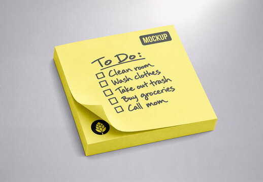Sticky Notes Mockup