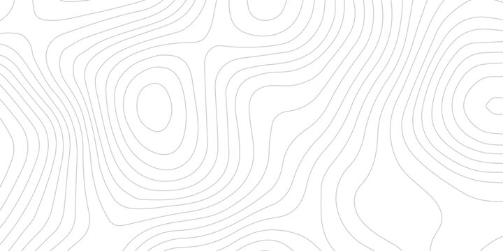 Black Topography Landscape with Geographic Contour Lines, Height Map and Terrain Pattern