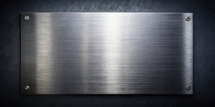 Sheet metal with metallic sheen on a dark background, industrial, sheet metal,  industrial