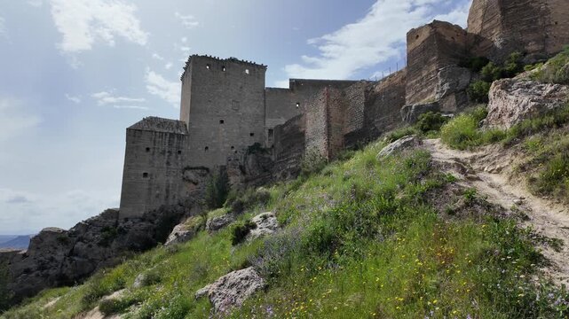 The castle of Mula, beautiful town in the Region of Murcia, Spain.