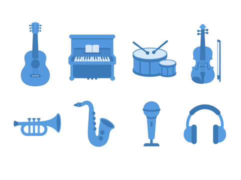 Illustrated Musical Instruments Collection.