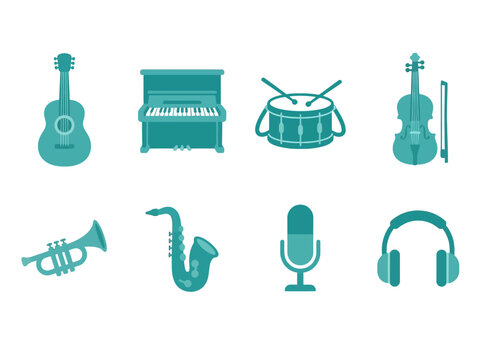 Iconic Musical Instruments Collection.