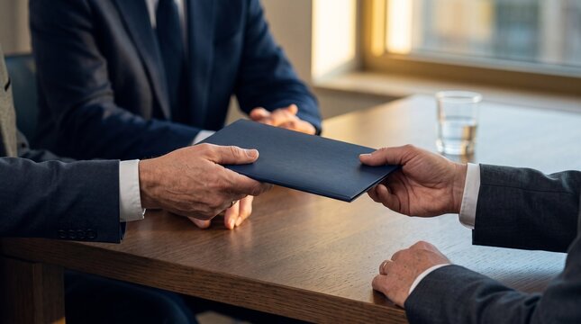 Passing responsibility in a succession planning meeting