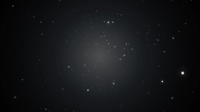 High-speed futuristic light particle tunnel with enhanced large glow and alternating twinkling light effect in 16:9 aspect ratio.