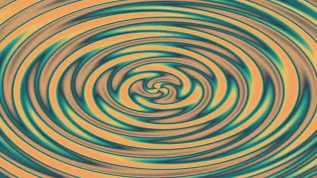 Swirling Abstract Colors in Vivid Spiral Motion in Dynamic Visual Pattern