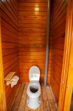 Restroom at the country retreat