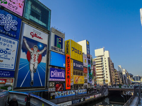 【大阪府】大阪市・道頓堀グリコ看板
