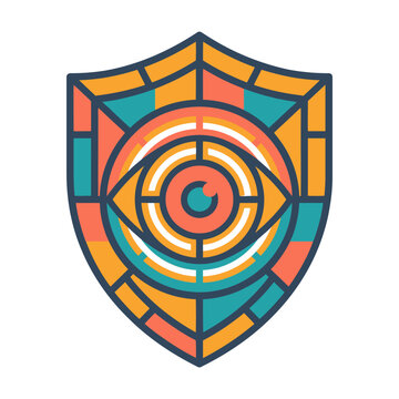 Predictive Security Icon for Law Enforcement AI