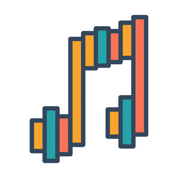 Music Generation Icon for Audio AI