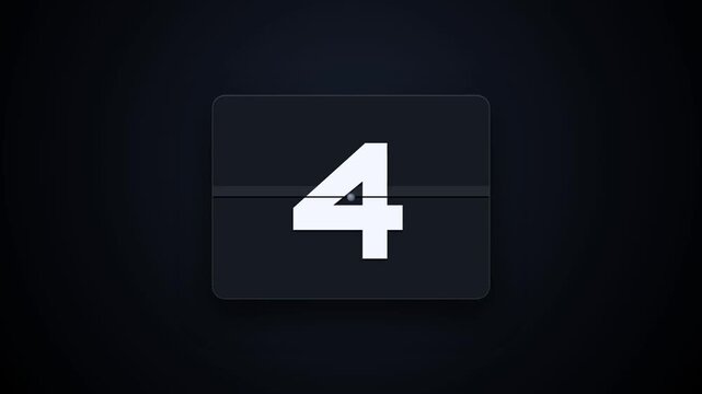 A futuristic digital countdown from 10 to 1, followed by the reveal of the year 2027, presented in a sleek, mechanical flip-clock style against a dark, glowing background.