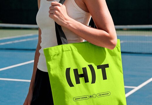 Sports Tote Bag Mockup
