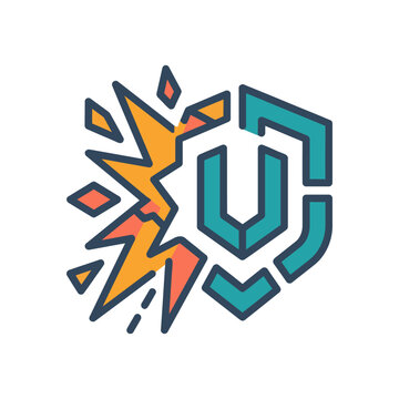 Content Moderation Icon for Safe Platform