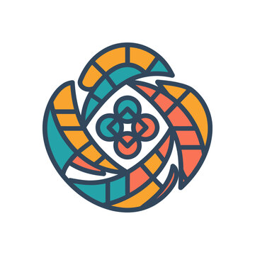Genomic Sequencing Icon for BioTech
