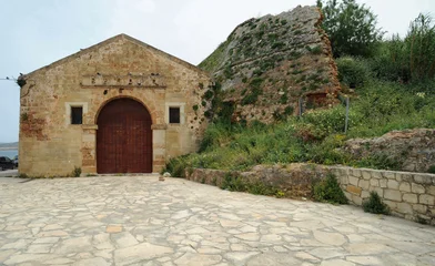 La Porte de  la Sabbionara des fortifications de La Canée en Crète © arvernho