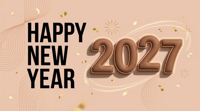 2027 Corporate New Beginning Background