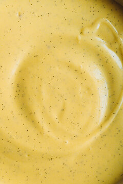 Vanilla custard with visible Vanilla bean specks