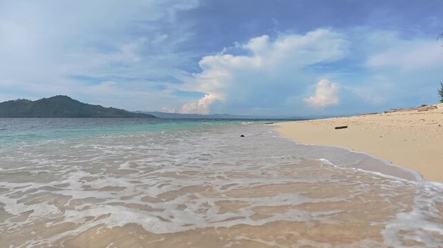 Scenic Tropical Beach Landscape