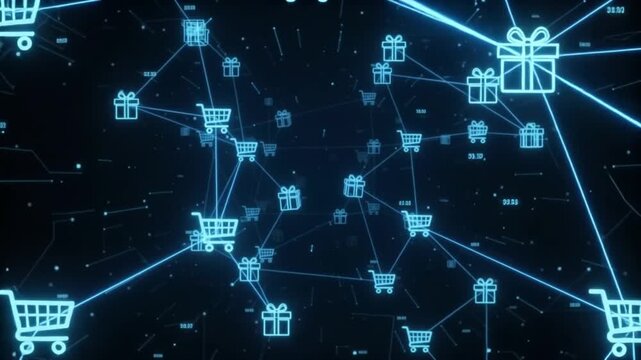Futuristic Digital Retail Network for Online Shopping and Gifts