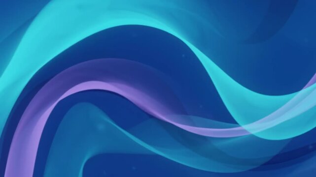 Modern abstract blue purple wave background with smooth flowing curves