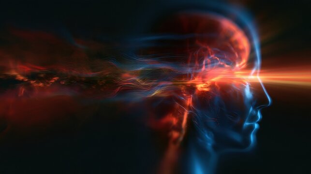 Visual representation of chronic pain pathways and brain-computer interface detecting pain signals to manage pain effectively