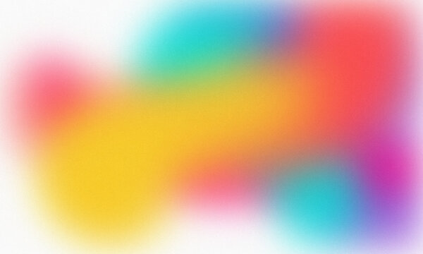Gradient background with grainy texture and vibrant blurry color spots
