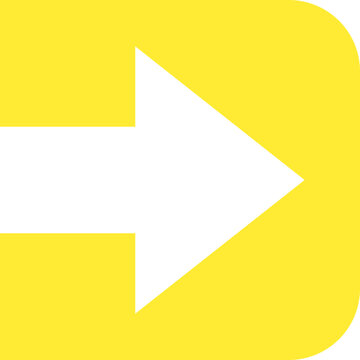 Minimalist Abstract Arrow Point Direction Shape Icon Illustration Vector