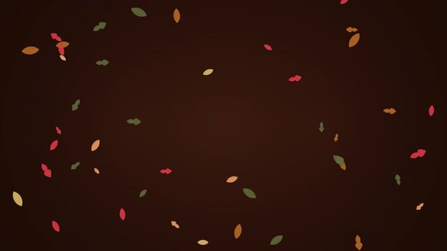 Colorful autumn leaves abstract background nature design