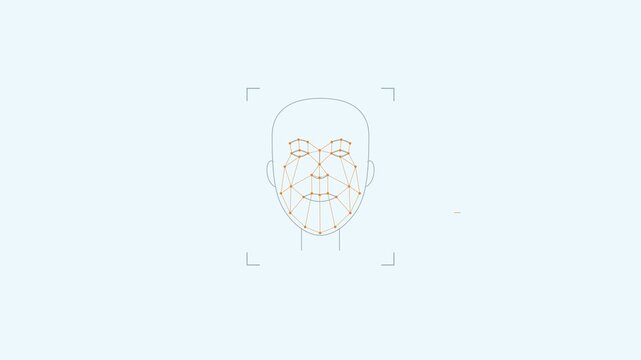 Biometric facial recognition and landmark mapping