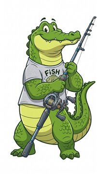 crocodile fishing