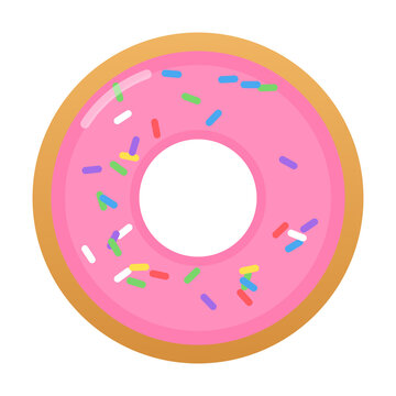 donut with sprinkles