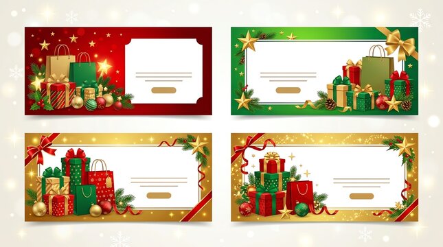 business cards set