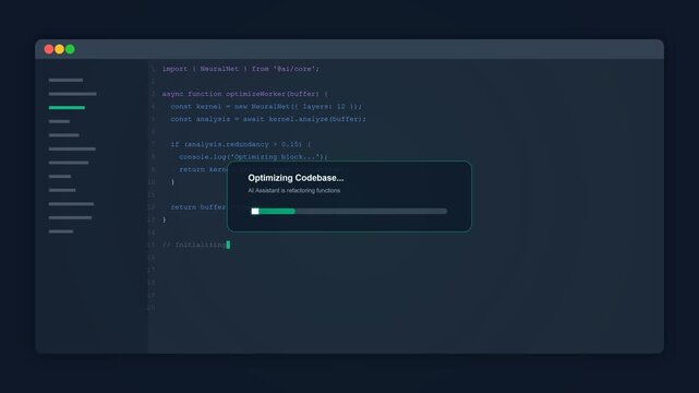 Code Optimization and Software Development Interface Animation