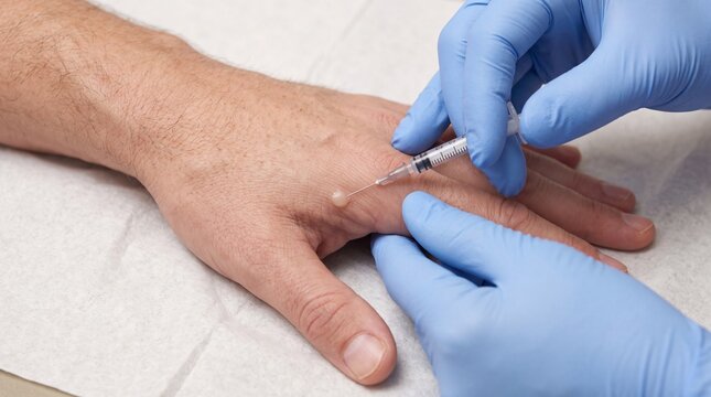 Radiotracer Injection for Lymphoscintigraphy Diagnostic