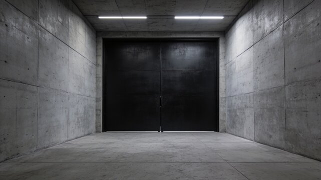 High security bunker doors illustrating impenetrable physical data protection and cybersecurity.