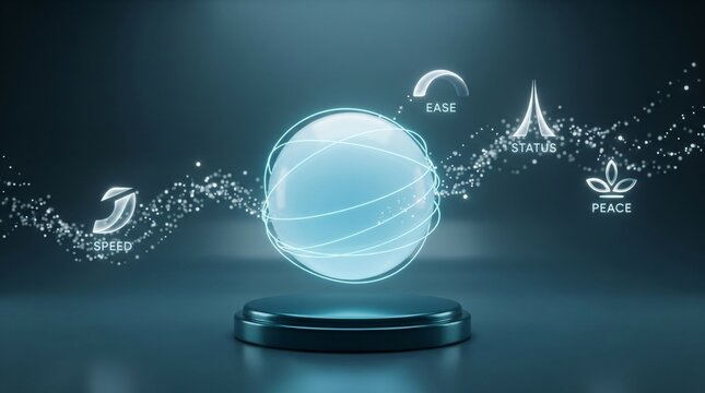 AI Converting Product Features into Customer Value Benefits Concept