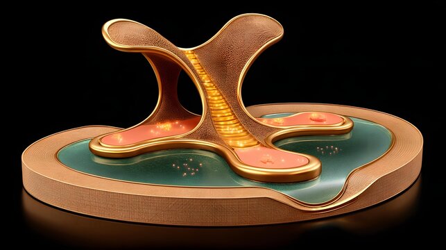 of soft inflated shapes compressed against invisible surfaces, irregular contours, subtle shadows, tactile material detail