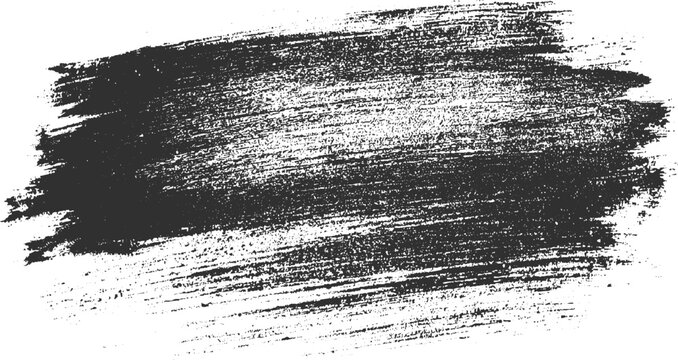 Bold black ink brushstroke with watercolor splashes and distressed splatter texture for posters, backgrounds and graphic design.