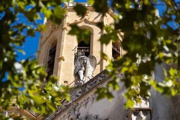 Detail der Kathedrale von Aix en Provence, Frankreich © Jan Schuler