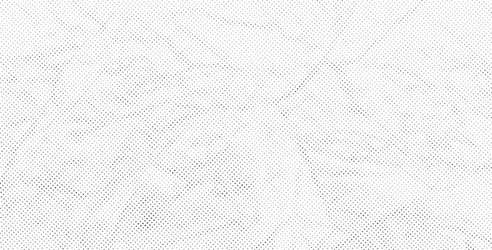 Abstract halftone pattern with subtle diagonal lines and distressed grainy texture in black and white monochrome