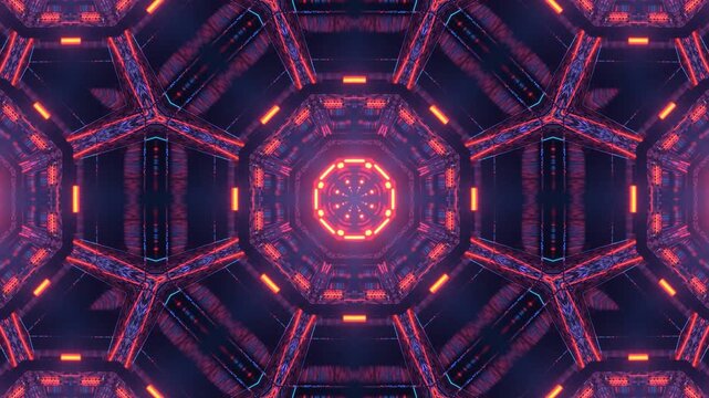 Futuristic Sci-Fi Loop Background 