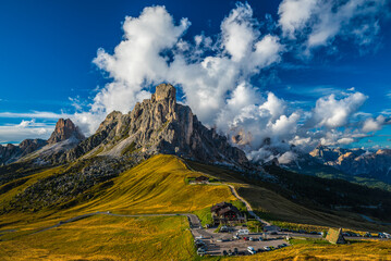 Passo Giau (Przełęcz Giau) w Dolomitach, Włochy © grzegorz_pakula