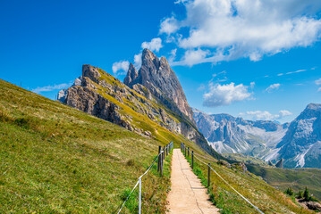 Seceda w dolinie Val Gardena w Południowym Tyrolu (Włochy) © grzegorz_pakula